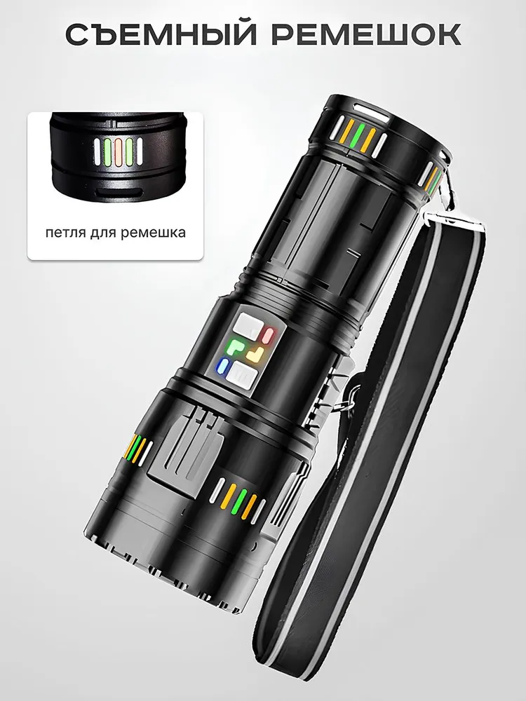 Мощный фонарь в подарок